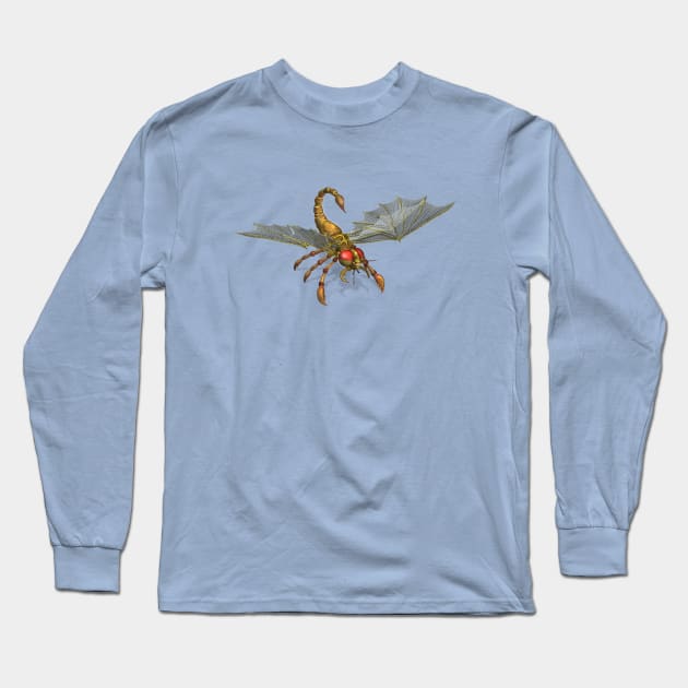 ScorpFly Long Sleeve T-Shirt by Christopher Bendt